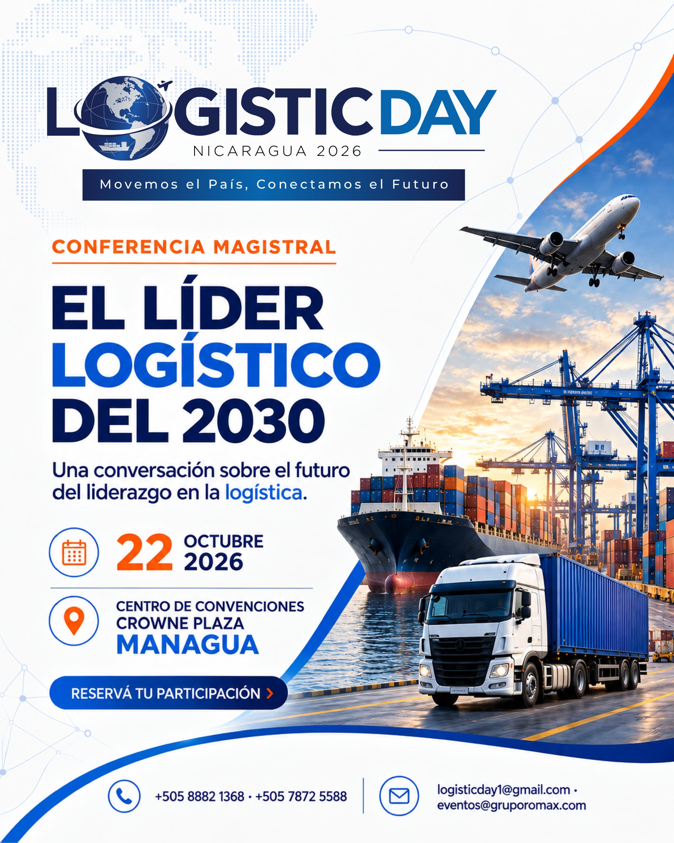 Vista previa del video de la conferencia magistral de Logistic Day Nicaragua 2026